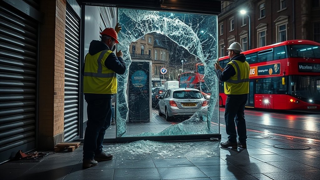 Emergency Shop Front Repair Woolwich