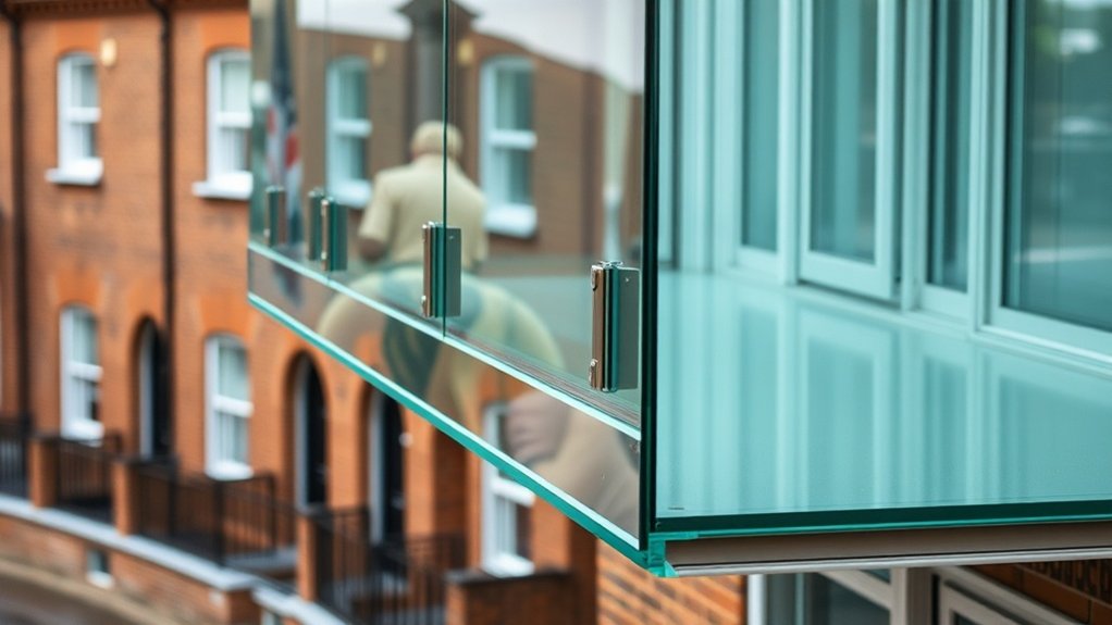 Glass Balcony Installation Woolwich