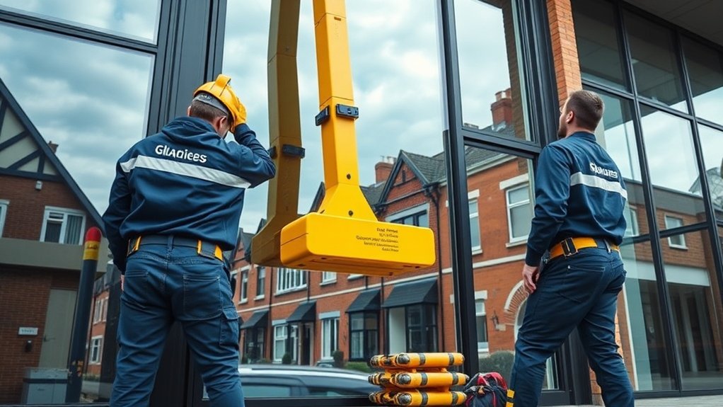Glazier in Woolwich Arsenal