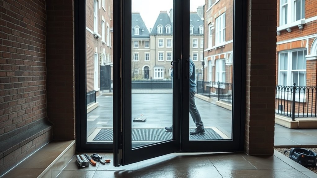 Pivot Door Installation Woolwich