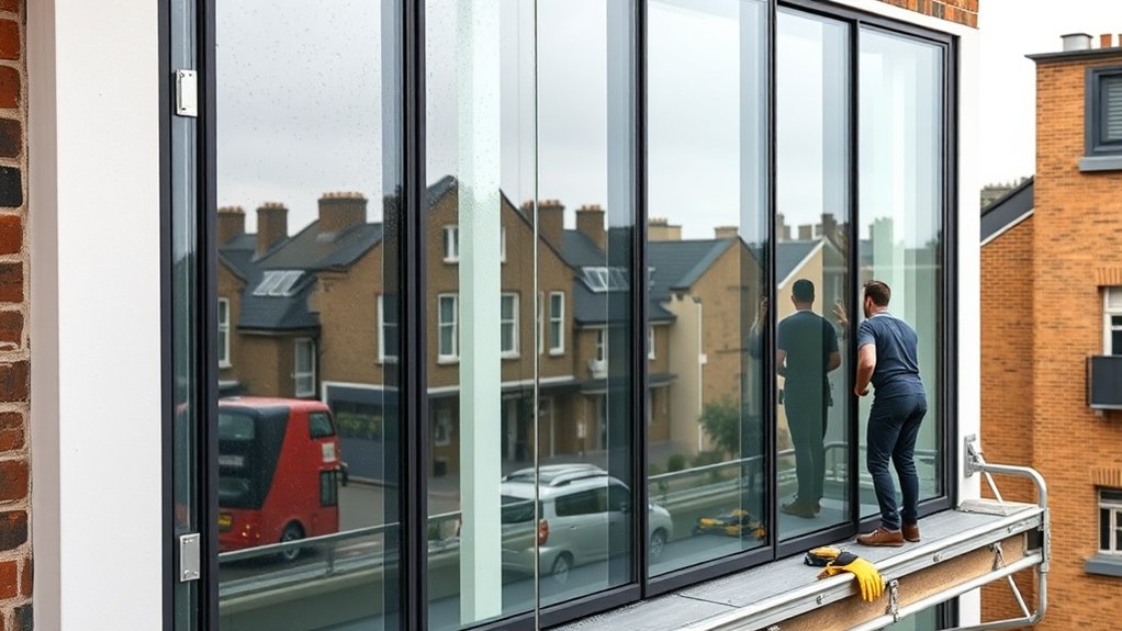 Polycarbonate to Glass Conversion Woolwich