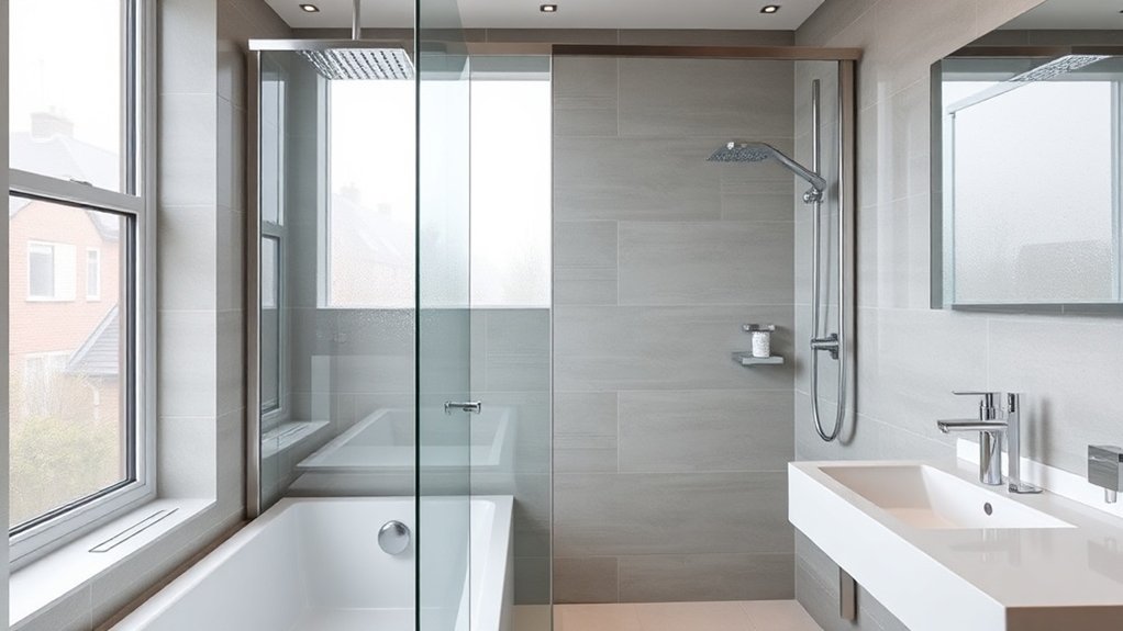 Semi-Frameless Shower Screens Woolwich