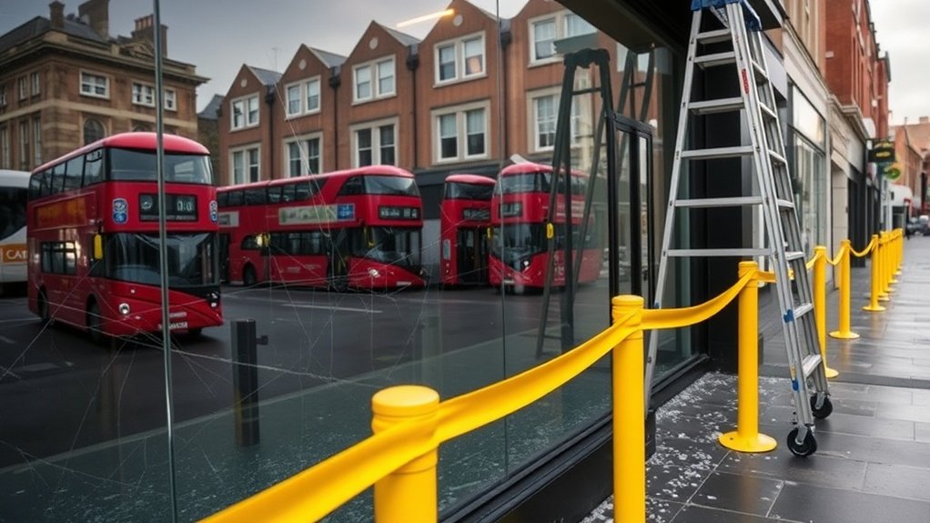 Vandalism Glass Repair Woolwich
