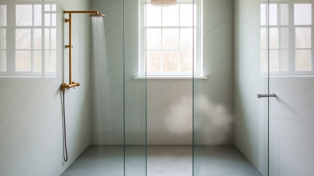 Wet Room Glass Panels Woolwich